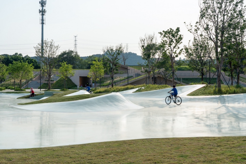 Core Node Design South of Baiwang Village on the Huaxi Lilhu Greenway