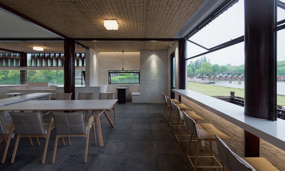 twin lotus teahouse by yiqiu studio luoluo architects