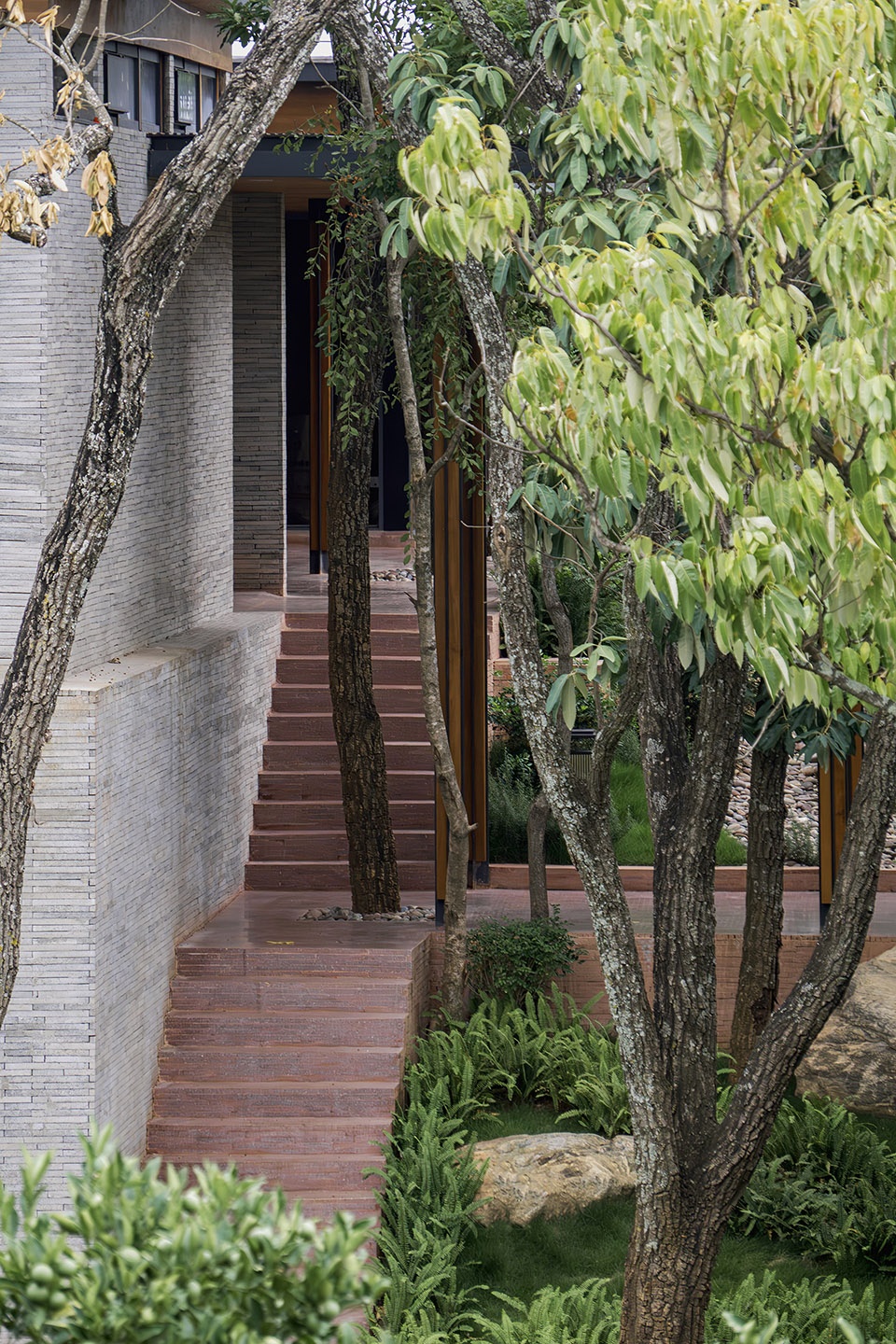 chu orange manor living center by suzao architecture