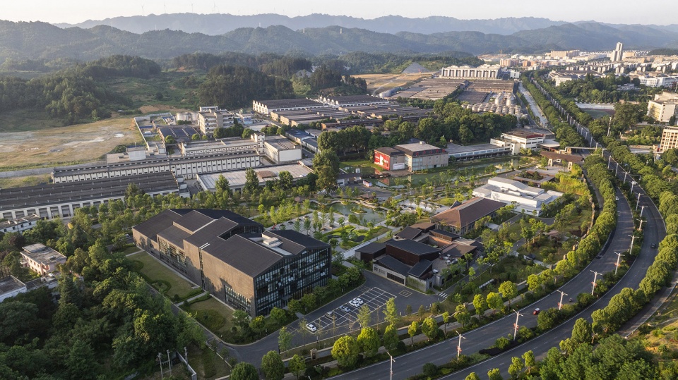 planning and architetural design of jinsha winery campus by hypersity architects