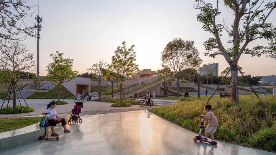 Core Node Design South of Baiwang Village on the Huaxi Lilhu Greenway