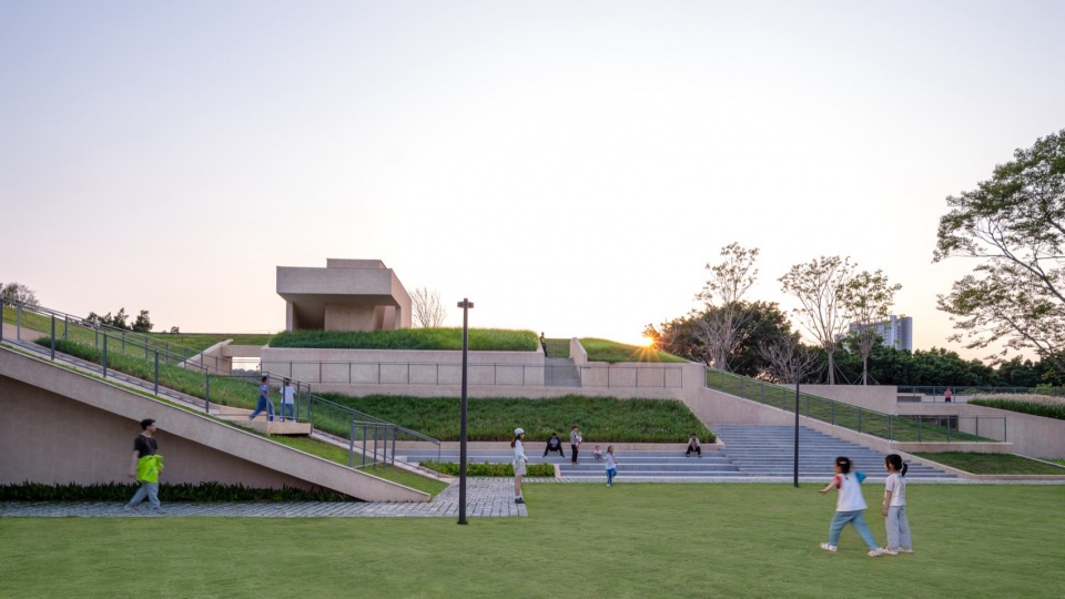 Core Node Design South of Baiwang Village on the Huaxi Lilhu Greenway