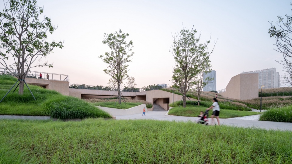 Core Node Design South of Baiwang Village on the Huaxi Lilhu Greenway