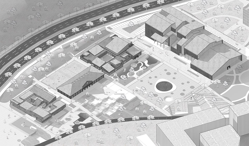 planning and architetural design of jinsha winery campus by hypersity architects