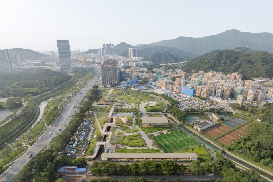 Core Node Design South of Baiwang Village on the Huaxi Lilhu Greenway