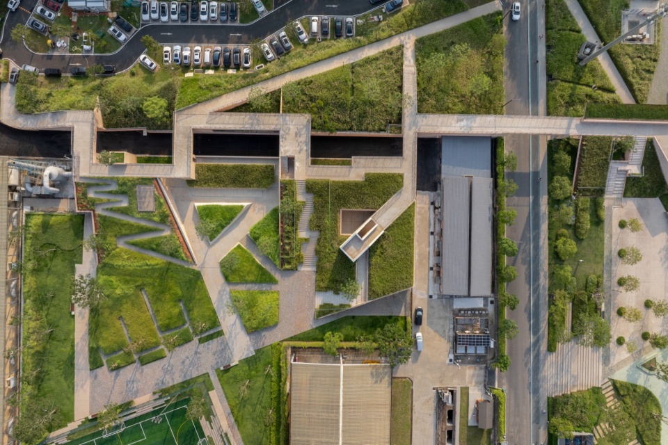 Core Node Design South of Baiwang Village on the Huaxi Lilhu Greenway