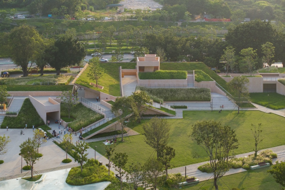 Core Node Design South of Baiwang Village on the Huaxi Lilhu Greenway