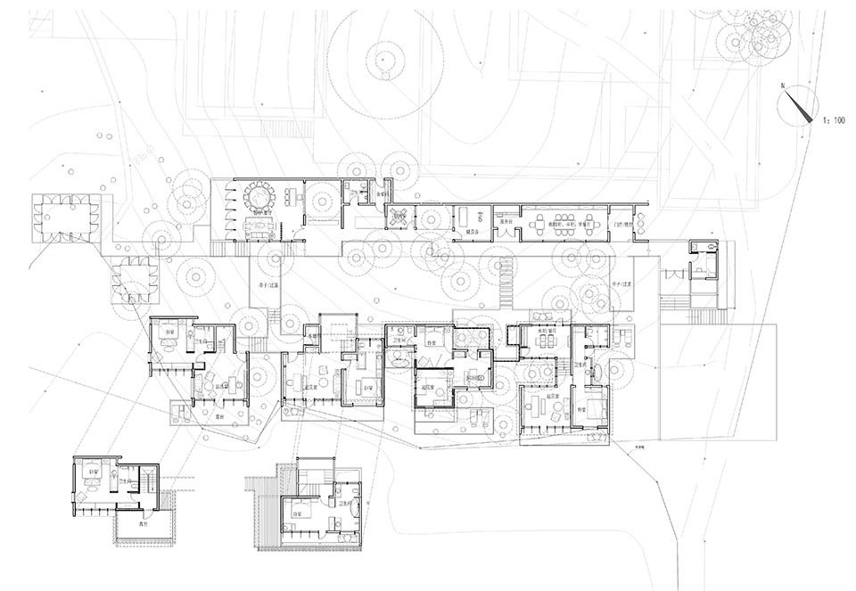 chu orange manor living center by suzao architecture