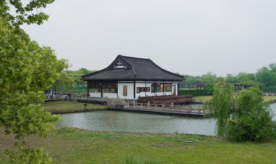 twin lotus teahouse by yiqiu studio luoluo architects