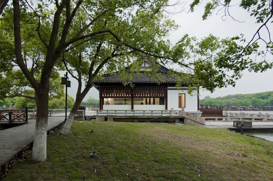 twin lotus teahouse by yiqiu studio luoluo architects