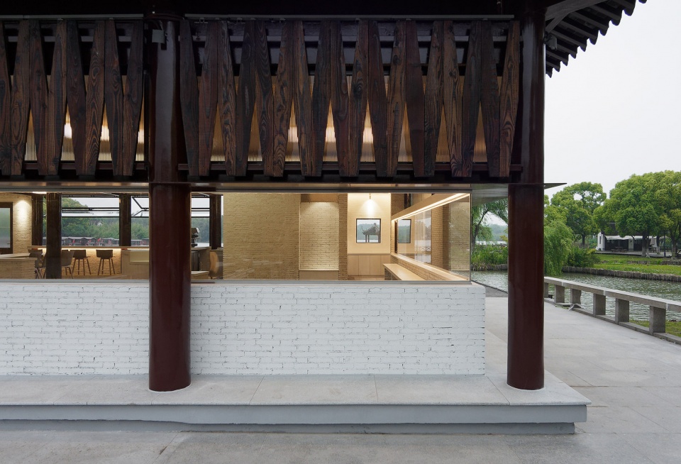 twin lotus teahouse by yiqiu studio luoluo architects
