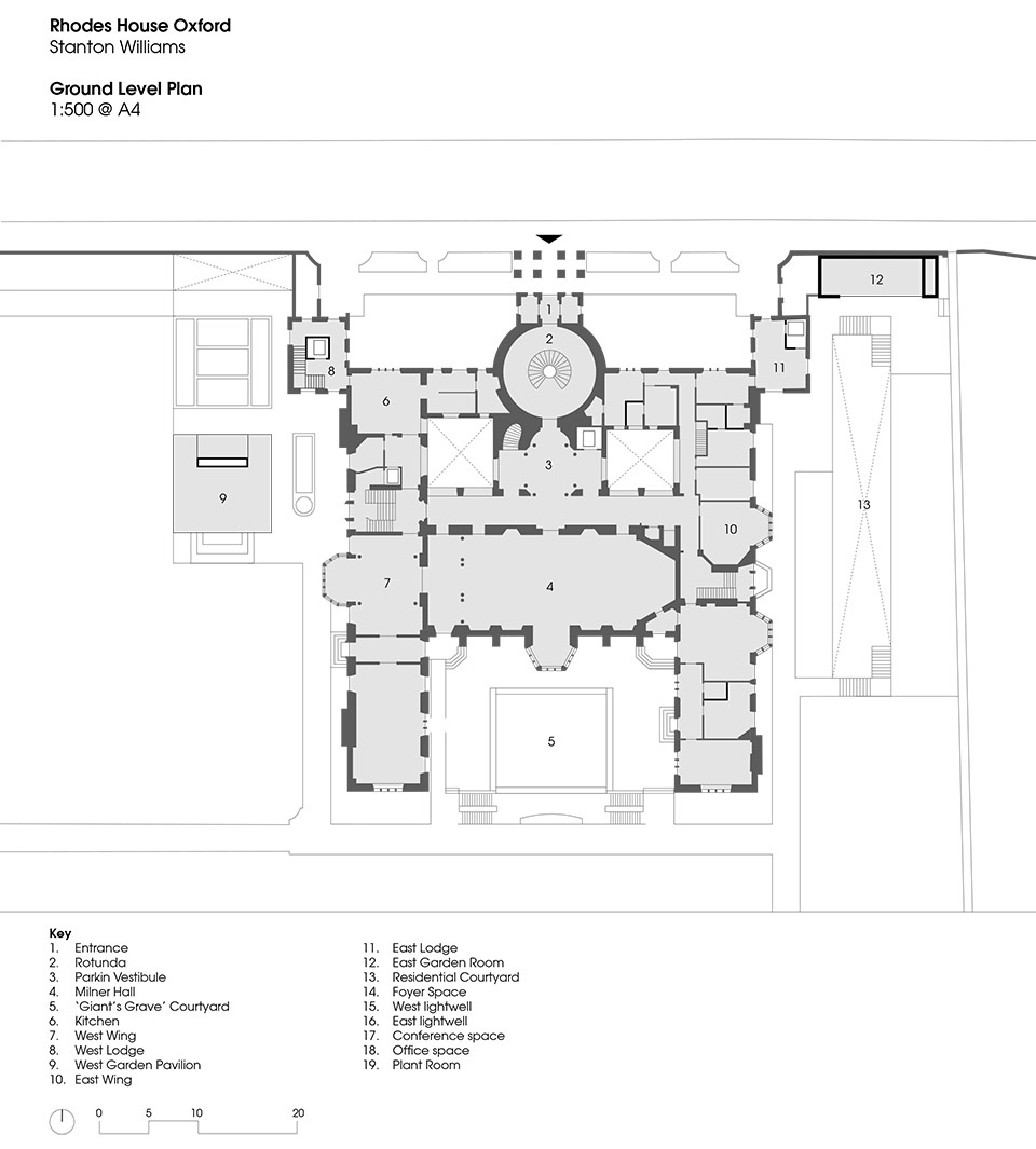 rhodes house oxford by stanton williams