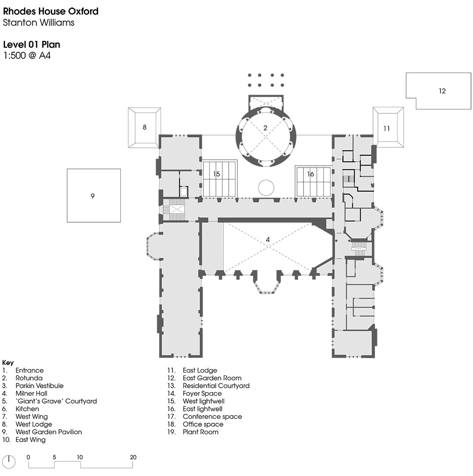 rhodes house oxford by stanton williams