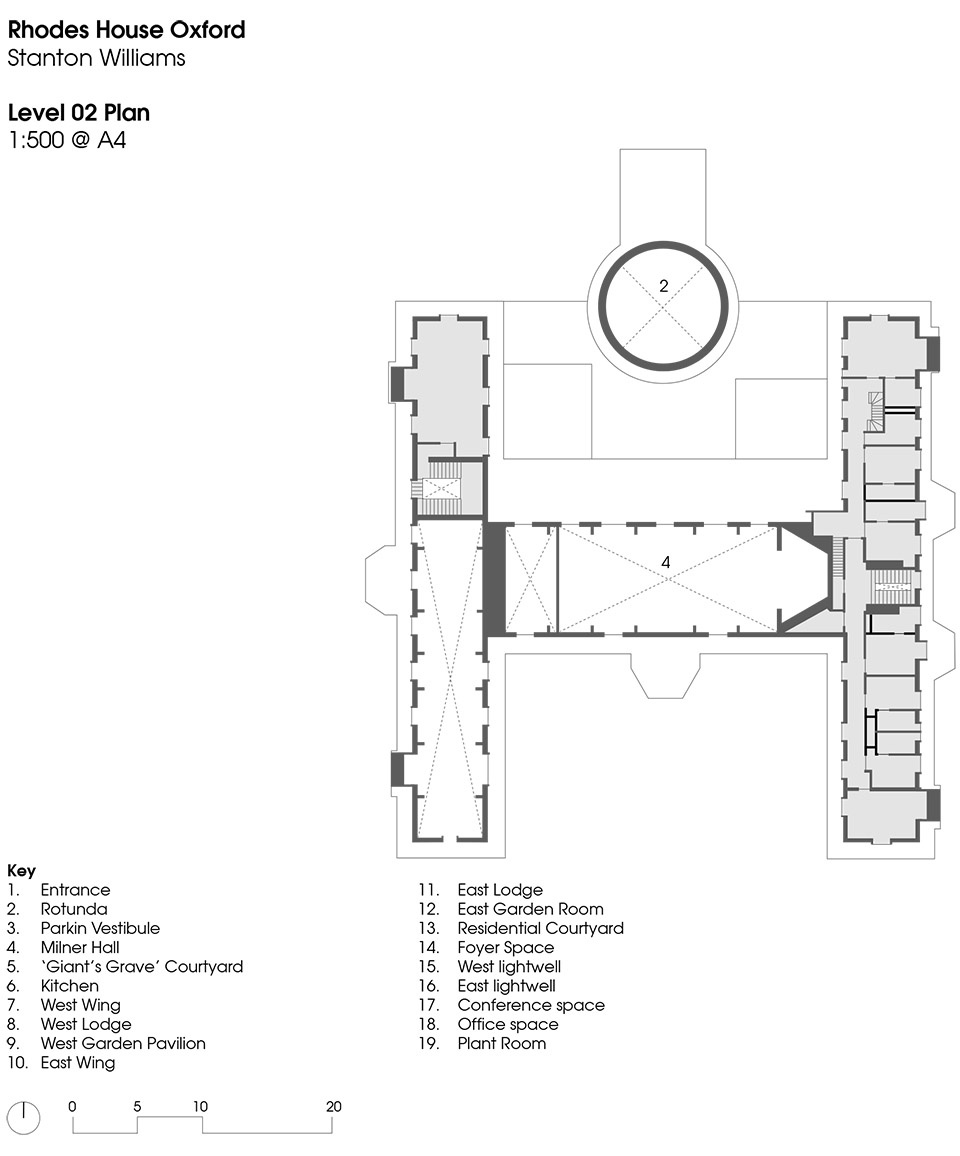 rhodes house oxford by stanton williams