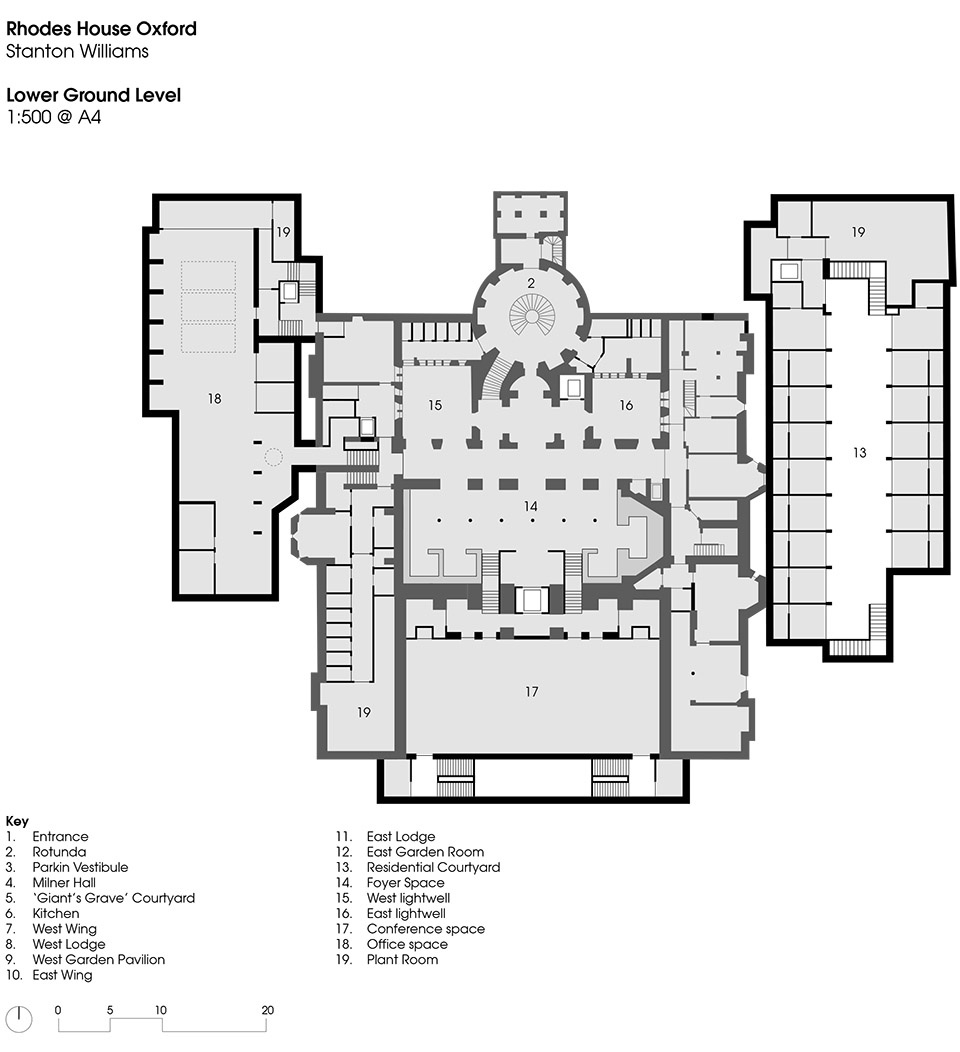 rhodes house oxford by stanton williams