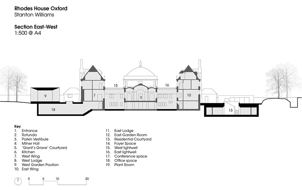 rhodes house oxford by stanton williams