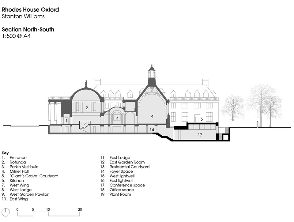 rhodes house oxford by stanton williams