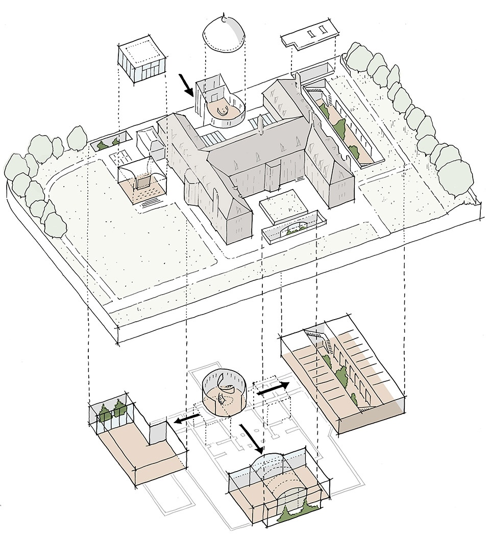 rhodes house oxford by stanton williams