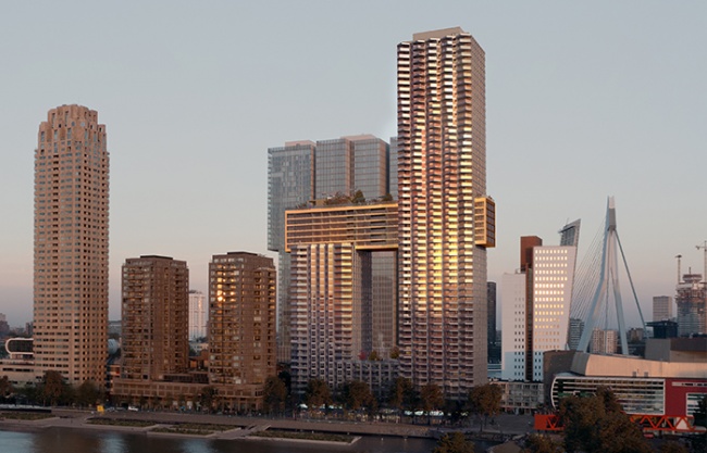 鹿特丹The Sax住宅大厦，荷兰 / MVRDV