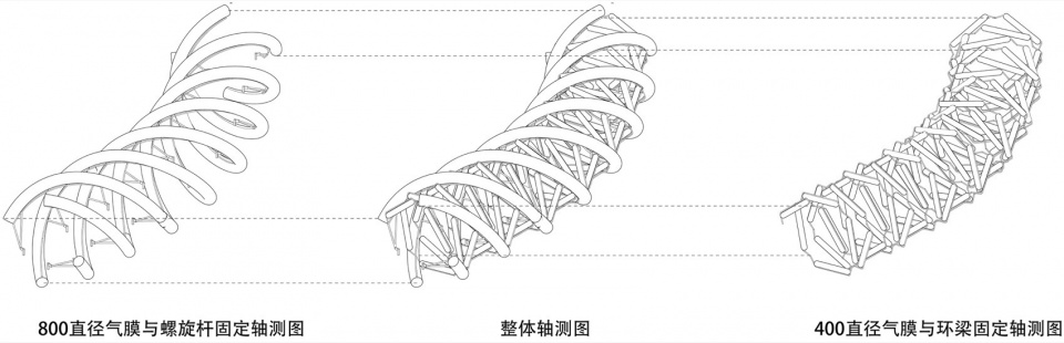 旋膜廊桥充气膜构成分析©️众建筑