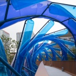 旋膜廊桥和六角金星，上海 / 众建筑
