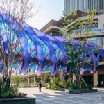 旋膜廊桥和六角金星，上海 / 众建筑