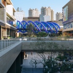 旋膜廊桥和六角金星，上海 / 众建筑