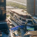 旋膜廊桥和六角金星，上海 / 众建筑