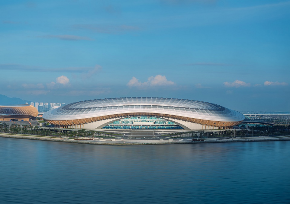 Greater Bay Area Sports Centre by Zaha Hadid Architects