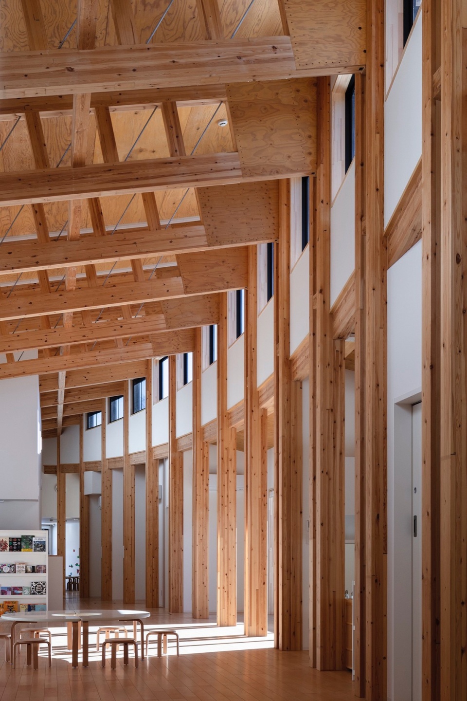 poppins nursery school karuizawa kazakoshi by nikken sekkei ltd