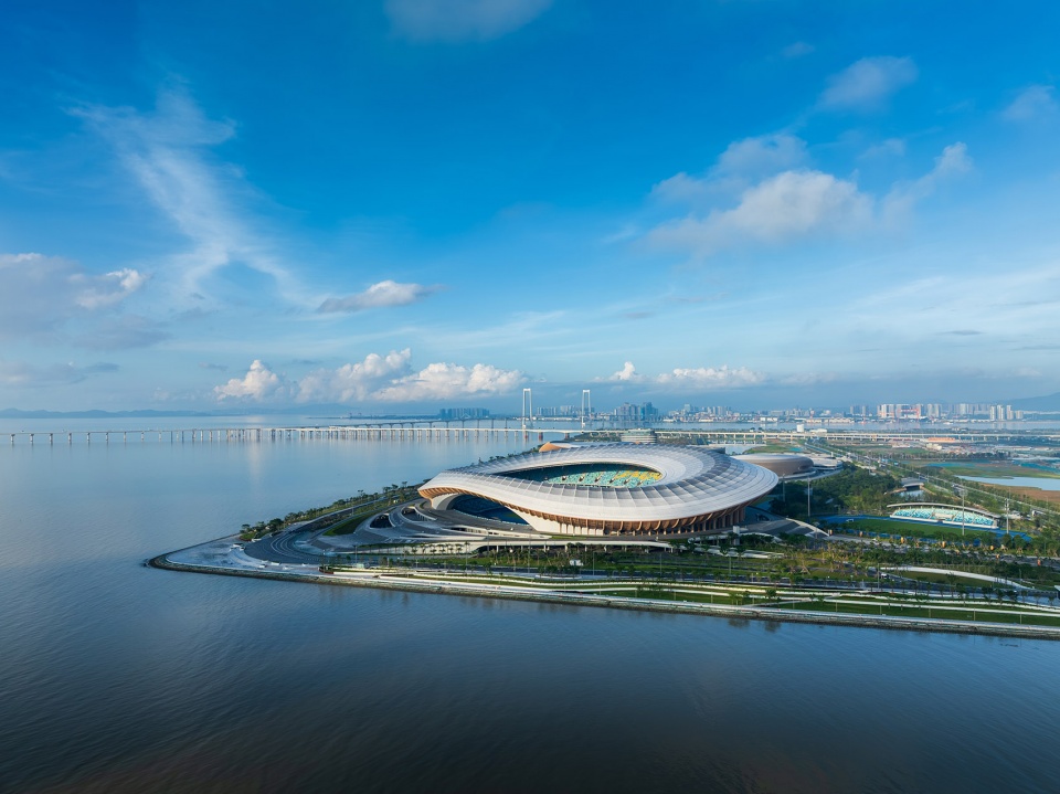 Greater Bay Area Sports Centre by Zaha Hadid Architects