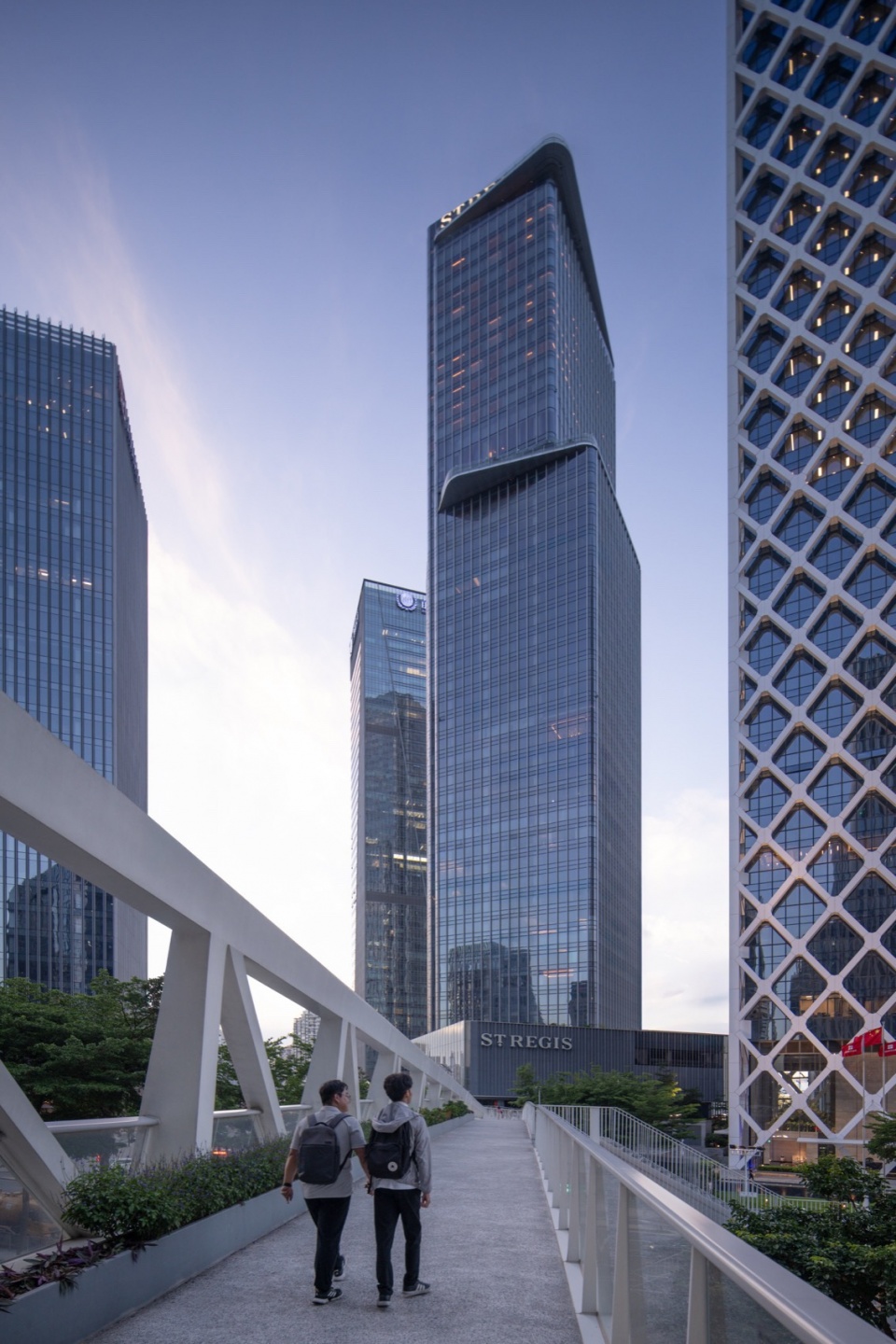 oct ruiwan tower and the st regis shenzhen baoan by aedas