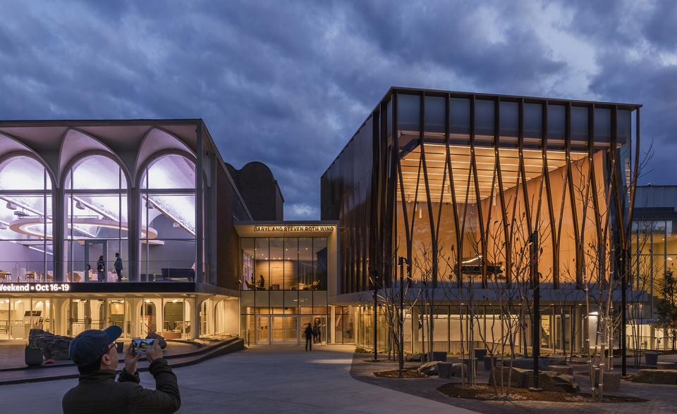 the hopkins center expansion by snohetta