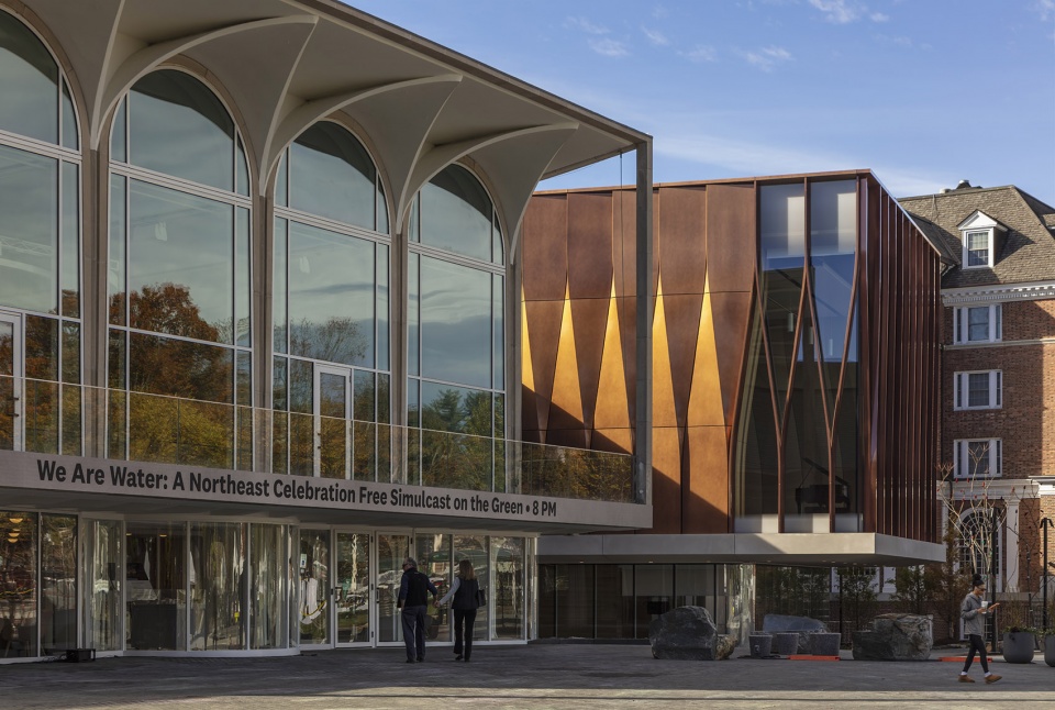 the hopkins center expansion by snohetta