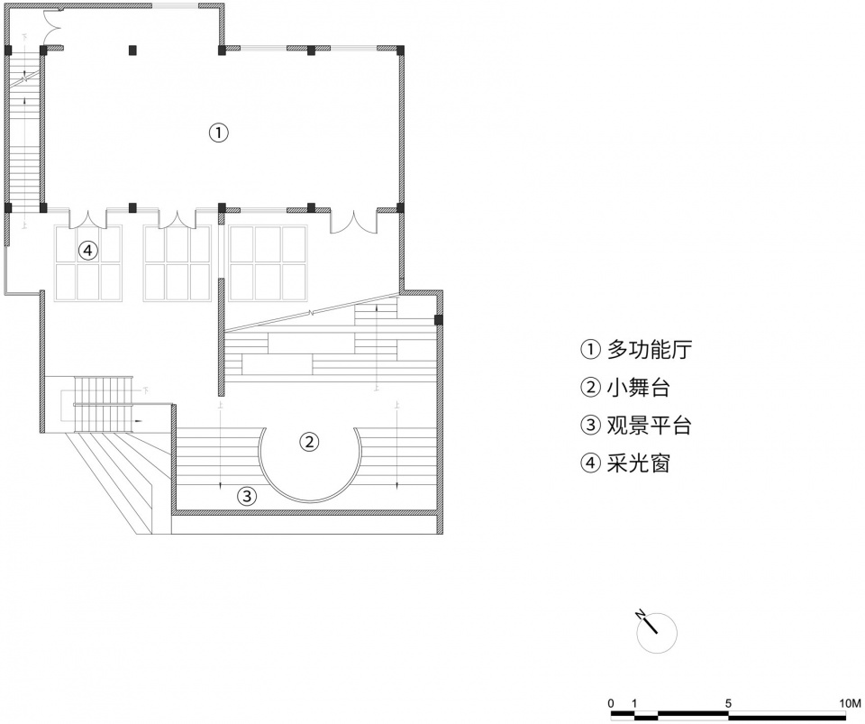 yanqian art center by vantree design