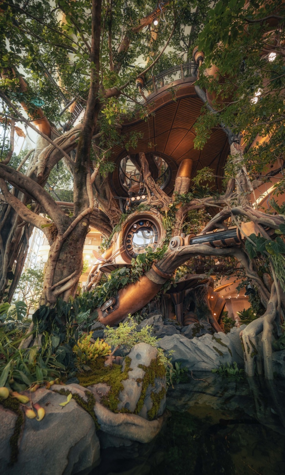 Overall Wonder Tree Installation Design
