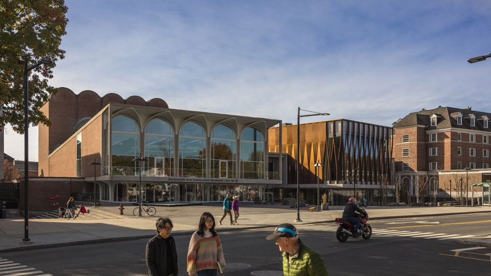 the hopkins center expansion by snohetta