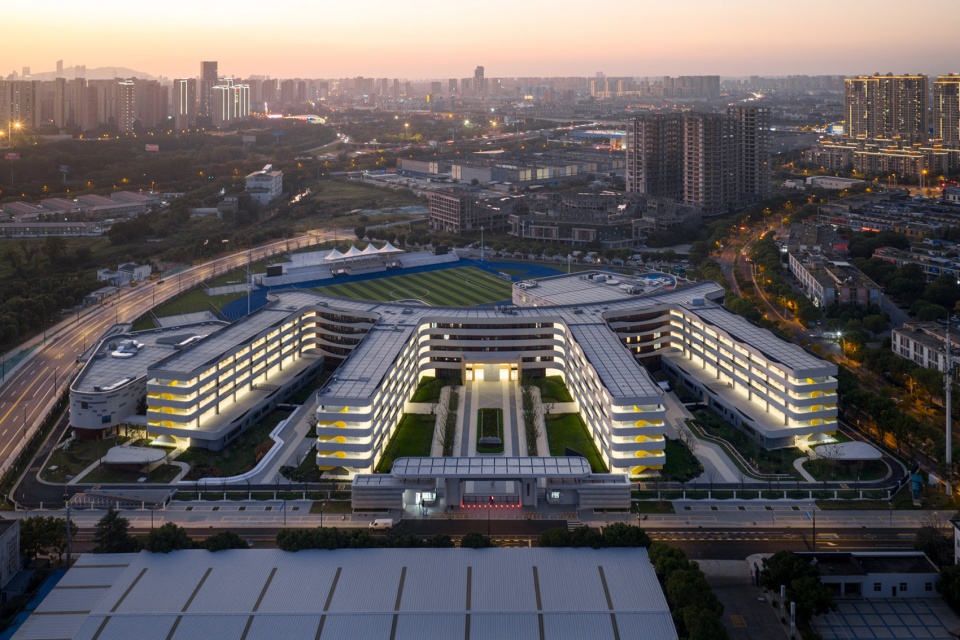 wuxi xinwu shixin experimental school by minax architects