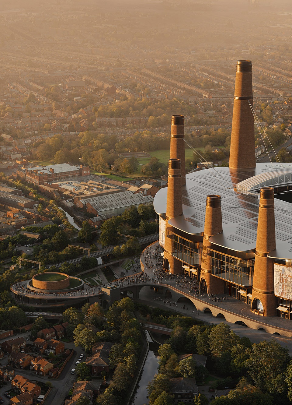 Birmingham City Football Club new stadium by Heatherwick Studio MANICA