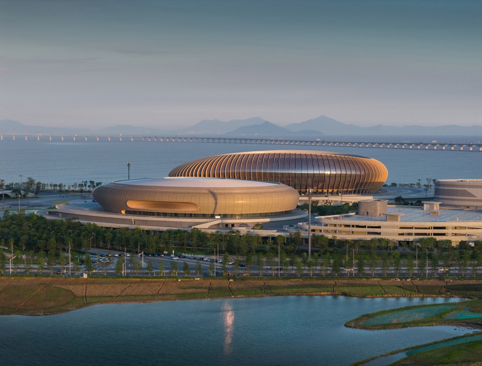 Greater Bay Area Sports Centre by Zaha Hadid Architects