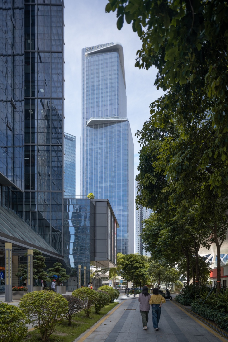 oct ruiwan tower and the st regis shenzhen baoan by aedas