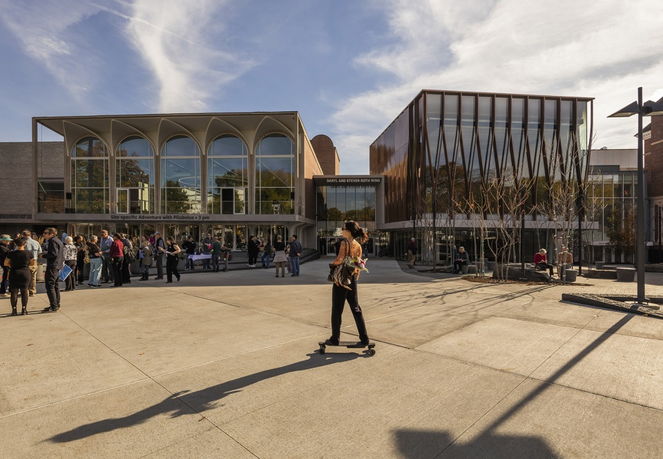 the hopkins center expansion by snohetta
