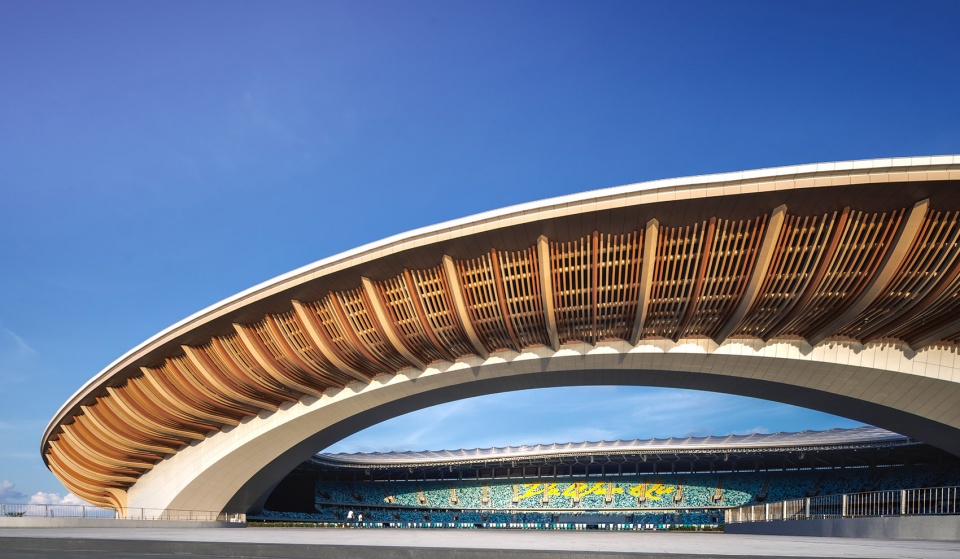 Greater Bay Area Sports Centre by Zaha Hadid Architects