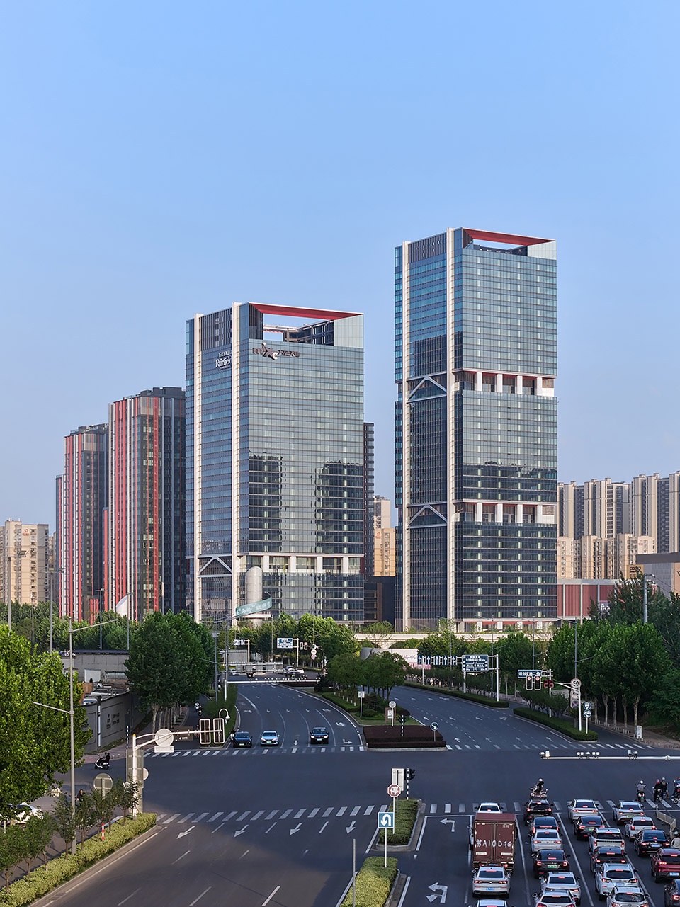 china resources land center office tower by dushe