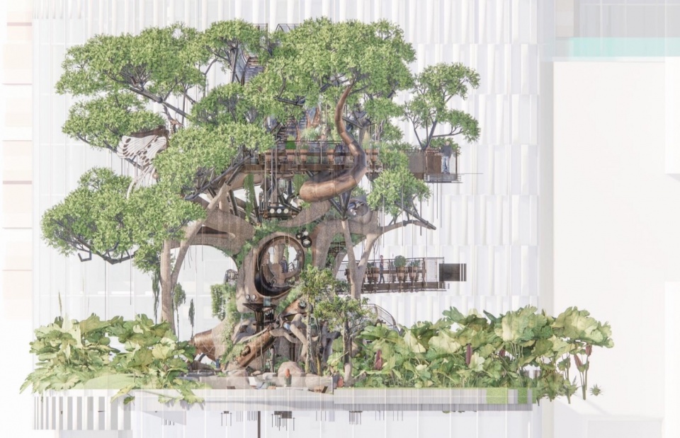 Overall Wonder Tree Installation Design