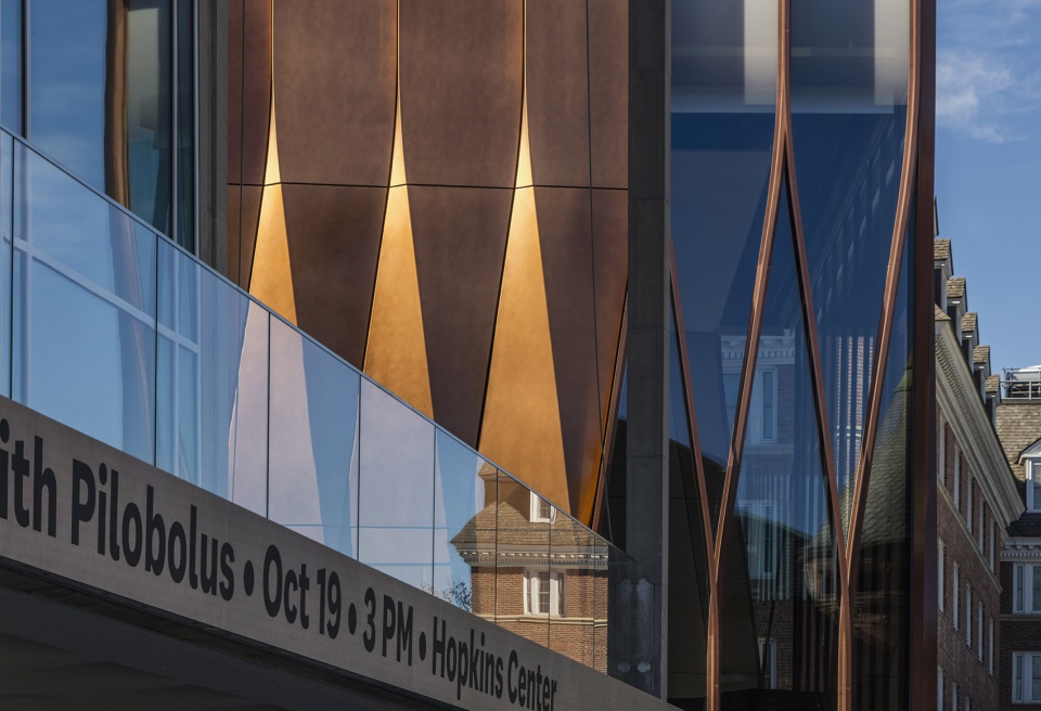 the hopkins center expansion by snohetta