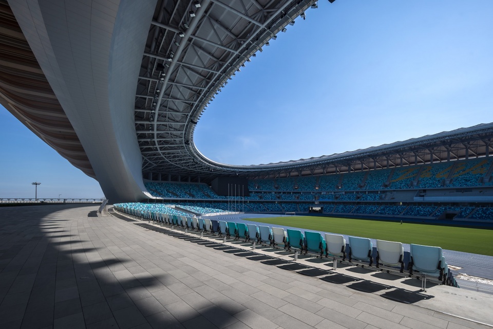 Greater Bay Area Sports Centre by Zaha Hadid Architects