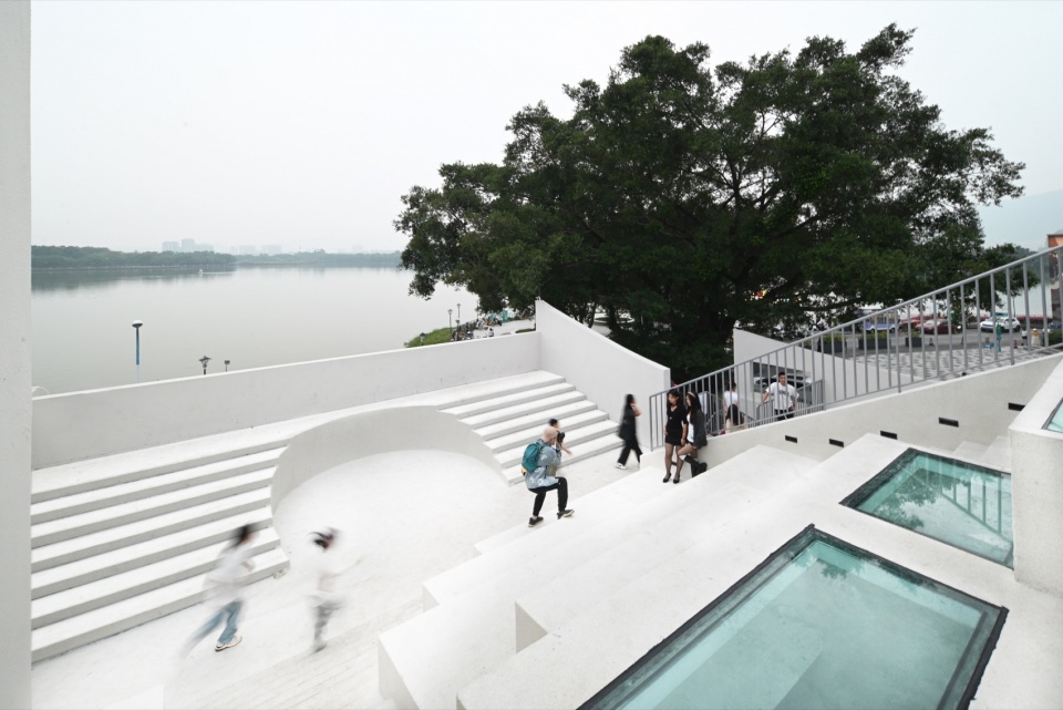 yanqian art center by vantree design