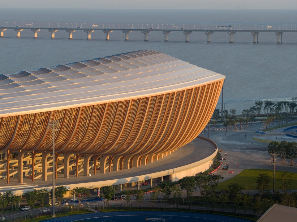 Greater Bay Area Sports Centre by Zaha Hadid Architects