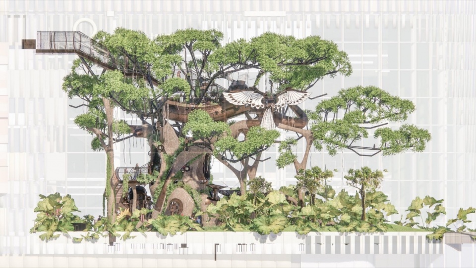 Overall Wonder Tree Installation Design